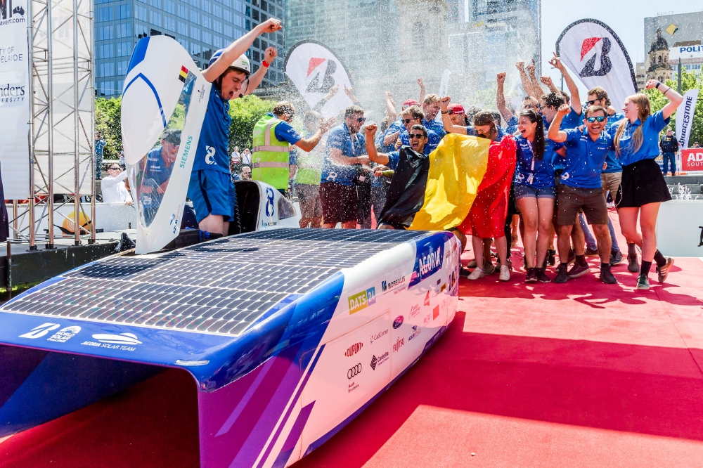 BT heeft deel in overwinning Solar team