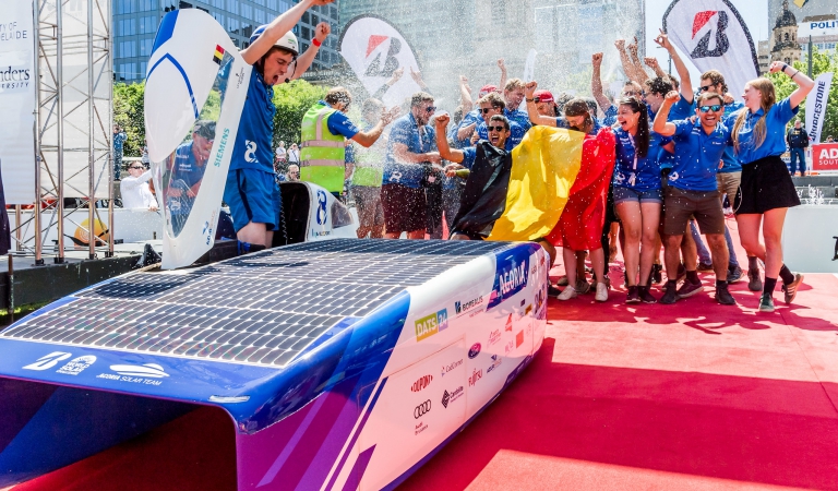 BT heeft deel in overwinning Solar team